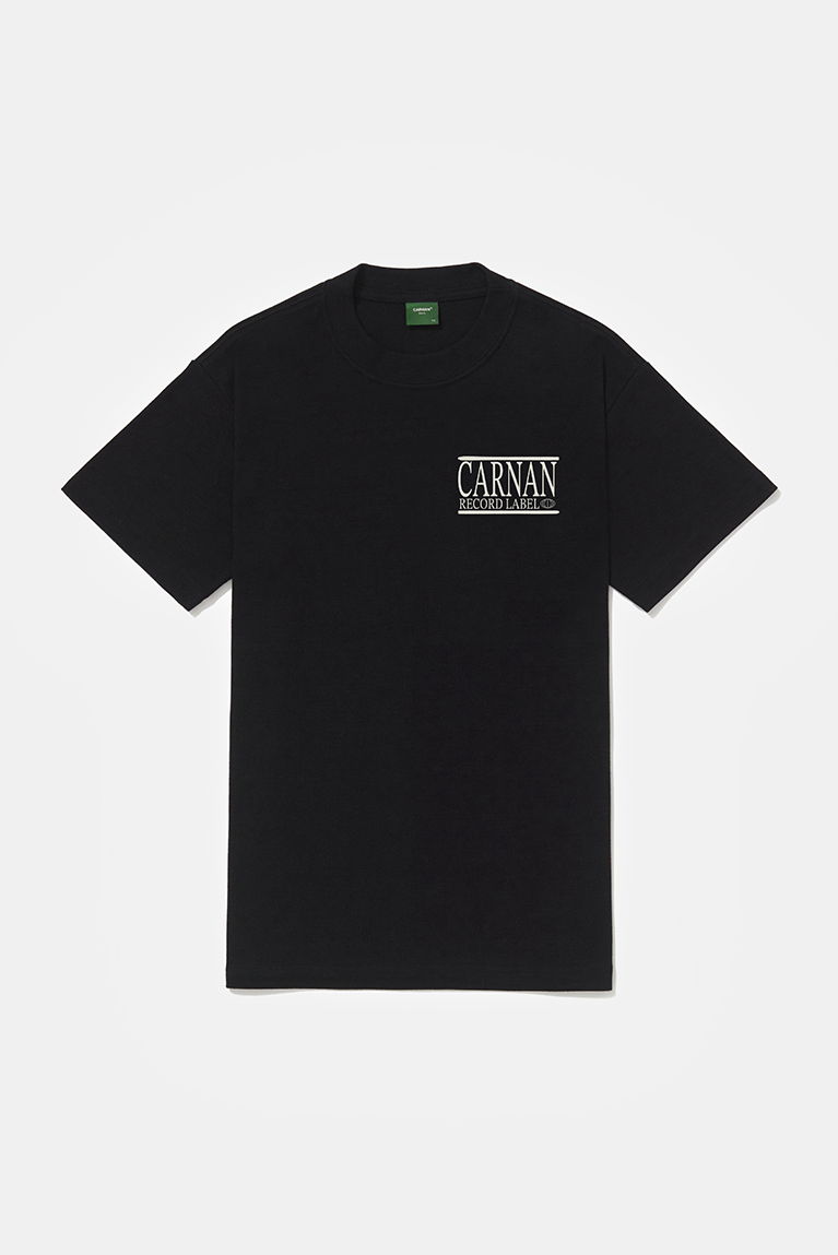 Carnan Records Heavy T-shirt - Black