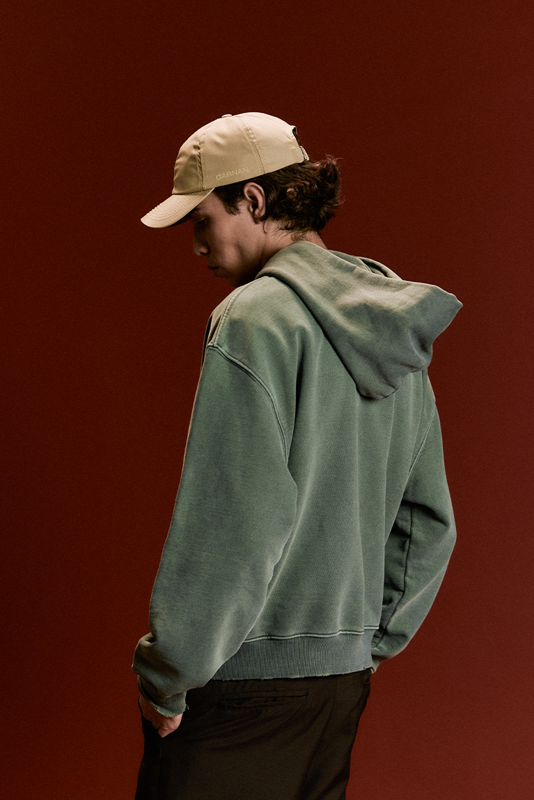 Green Heavy Hoodie