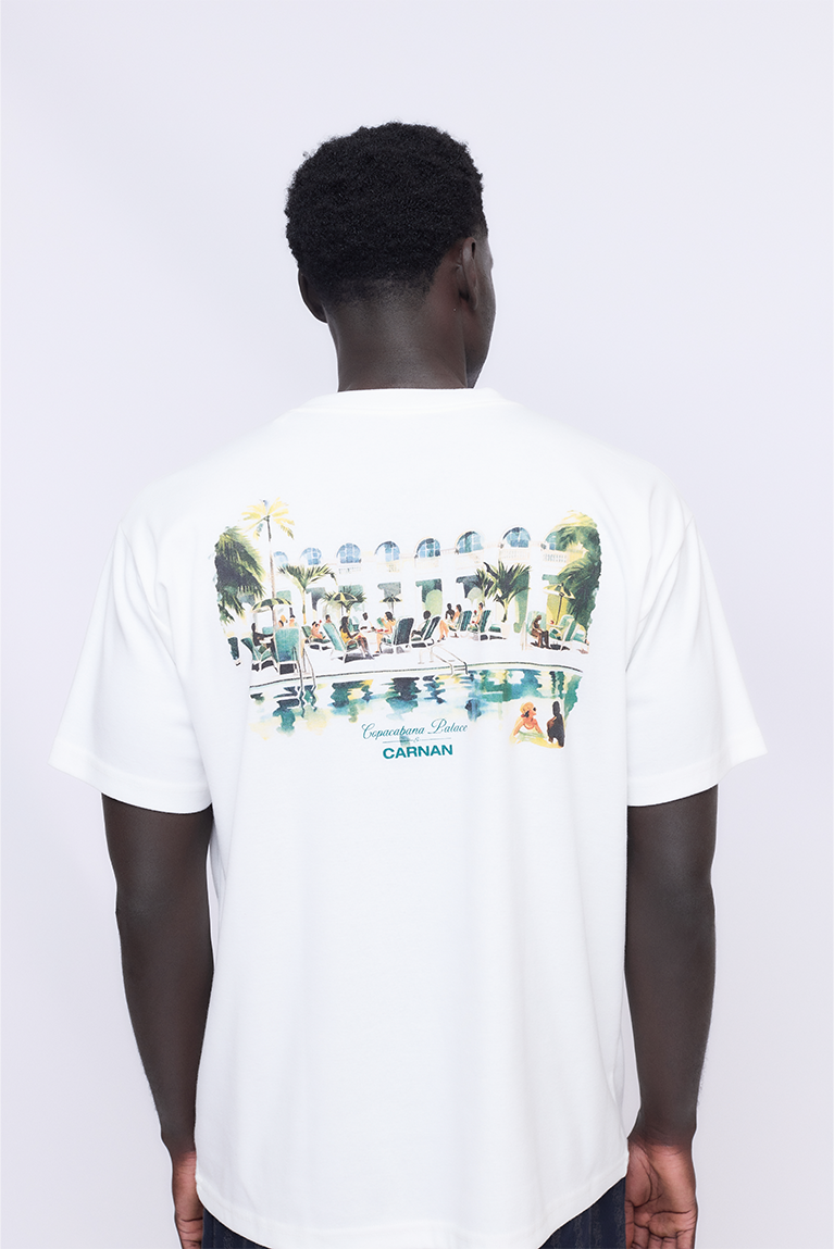 Carnan x CP Pool Heavy T-shirt - Off