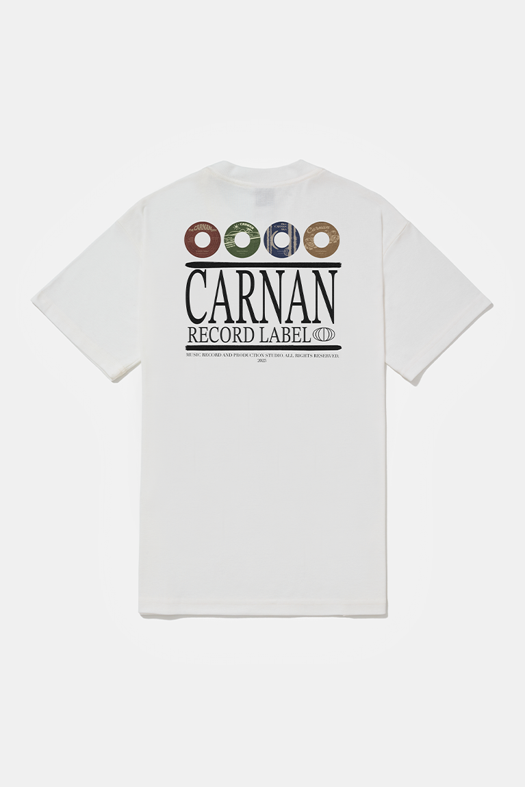 Carnan Records Heavy T-shirt - Off