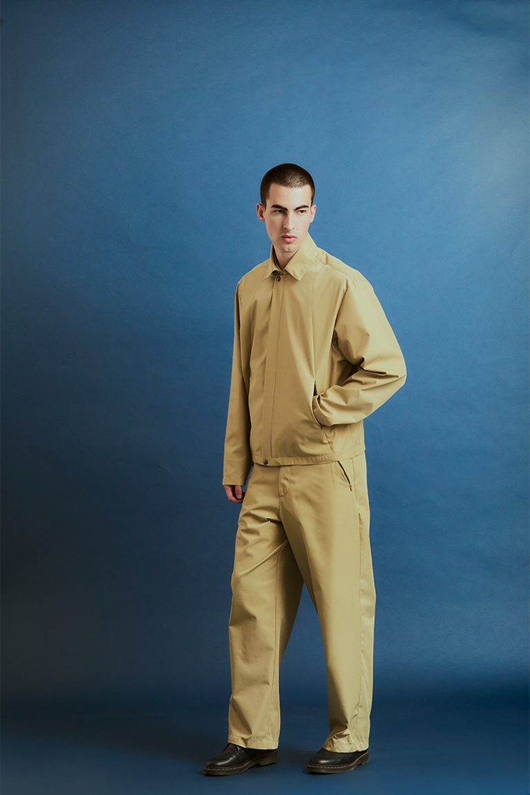 Beige Waterproof Pants