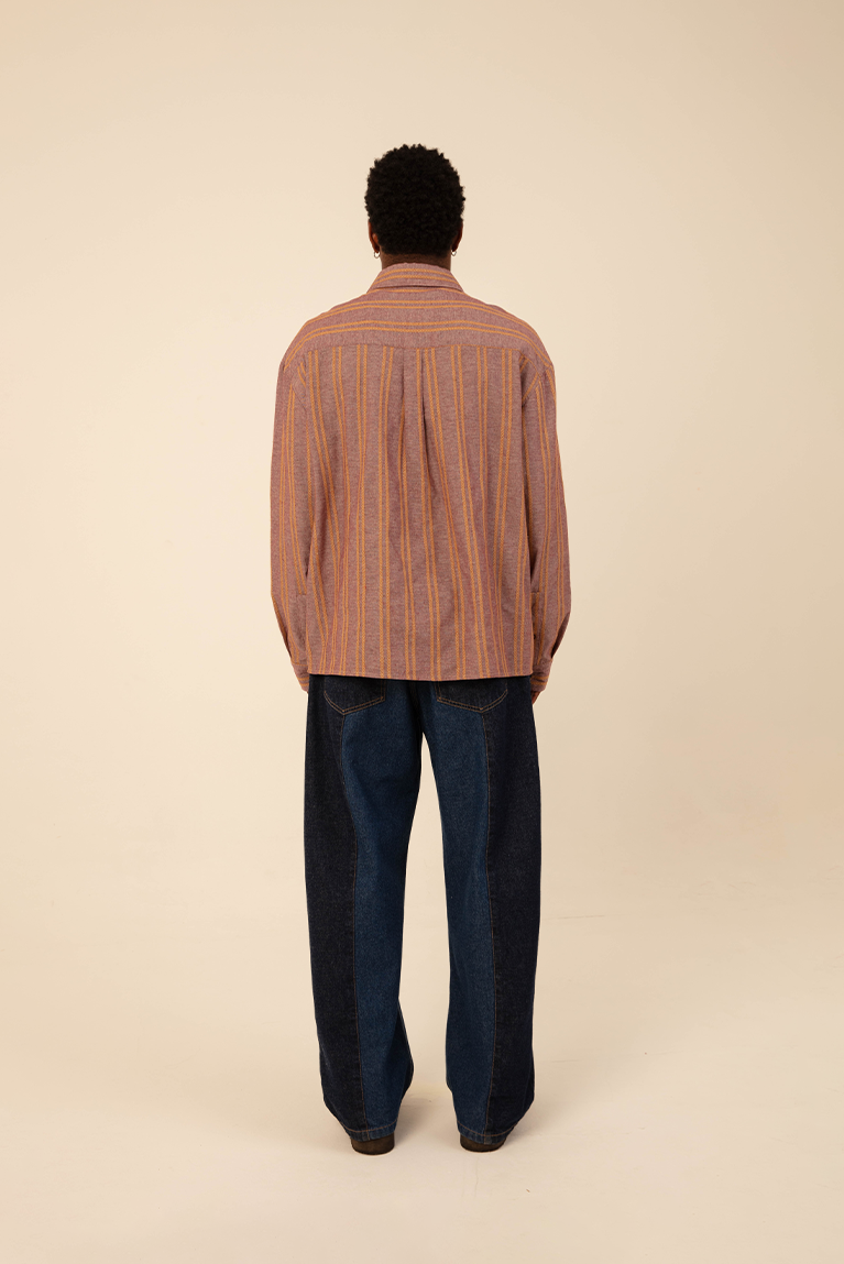 Jacquard Striped Shirt