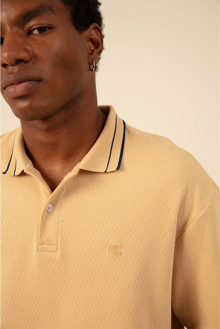 Embroided "C" Piquet Polo