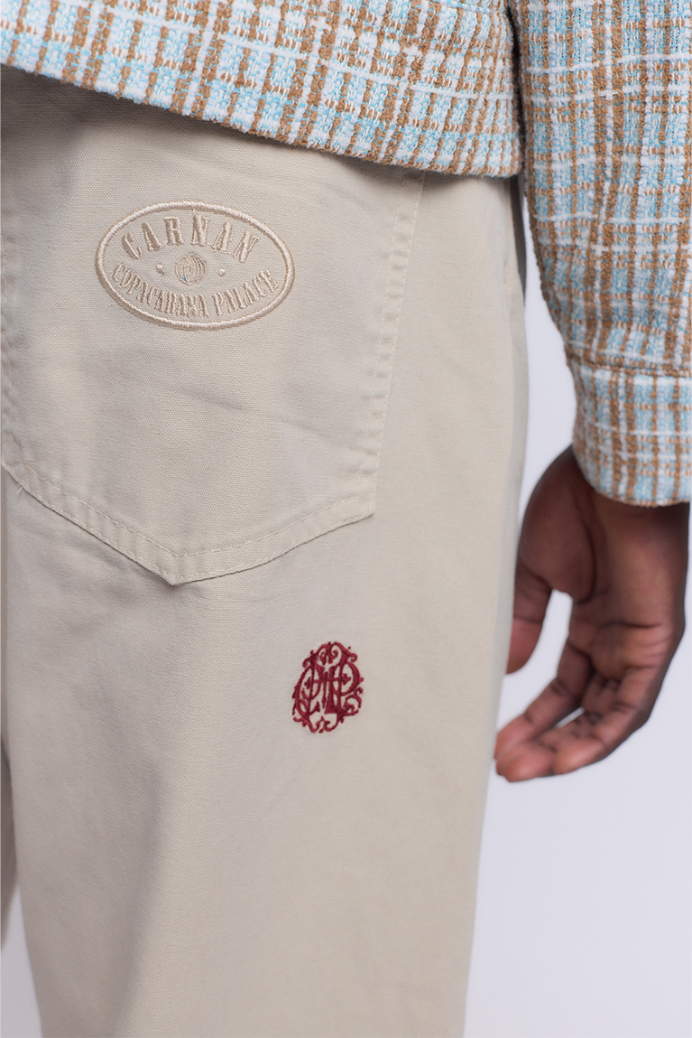 Carnan x CP Embroided Twill Pants