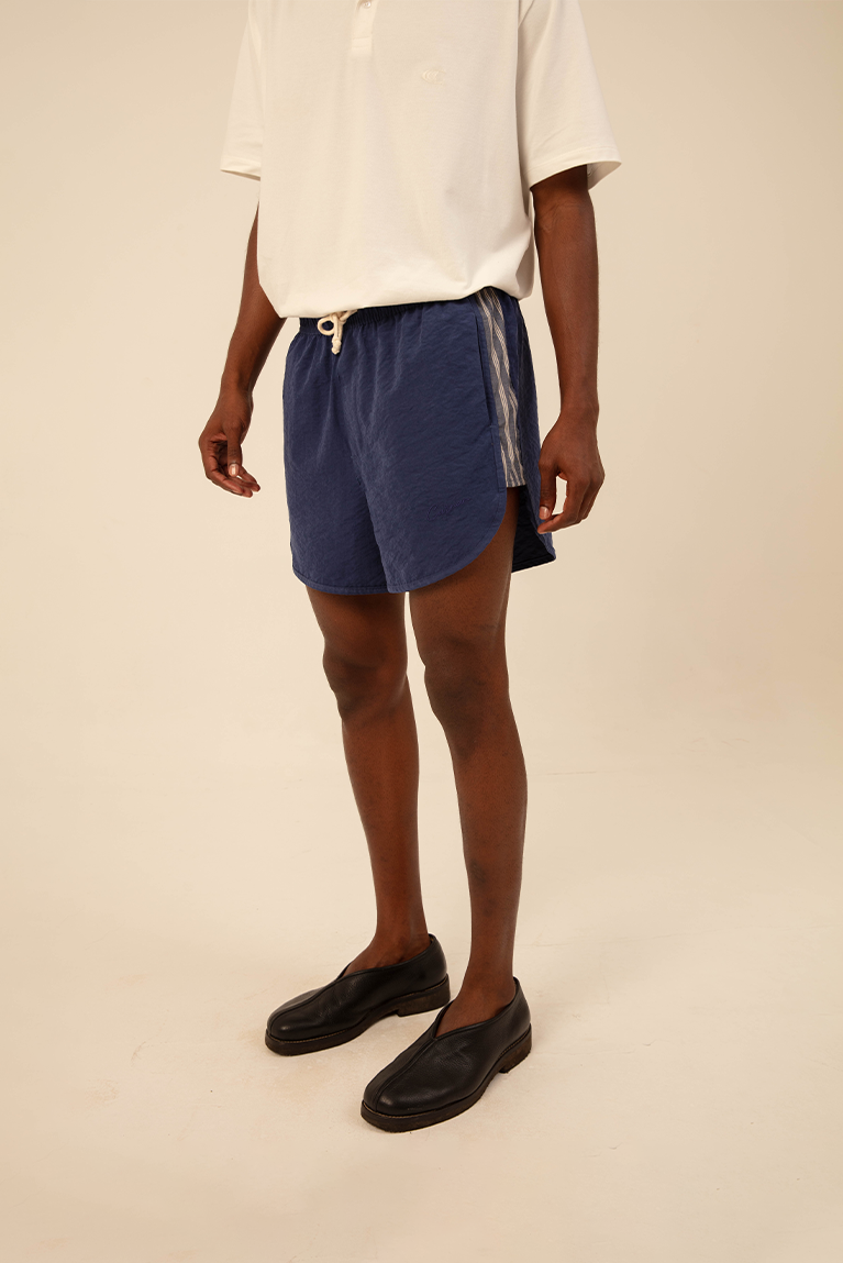 Navy Volley Shorts