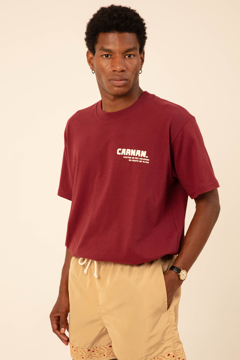 Sardine Classic T-shirt - Burgundy