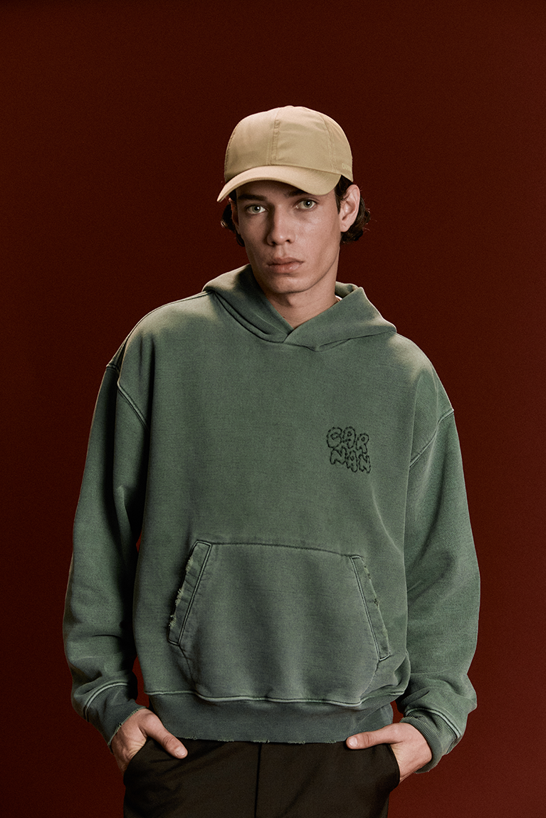 Green Heavy Hoodie