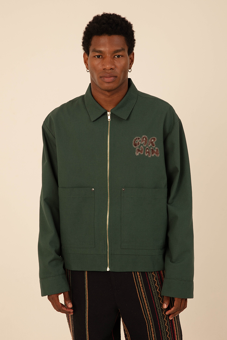 Green Canvas Jacket