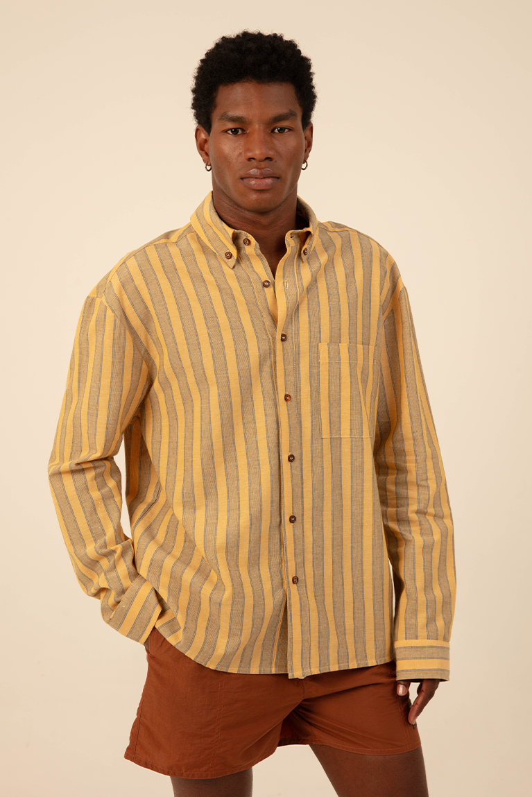 Yellow Striped Shirt