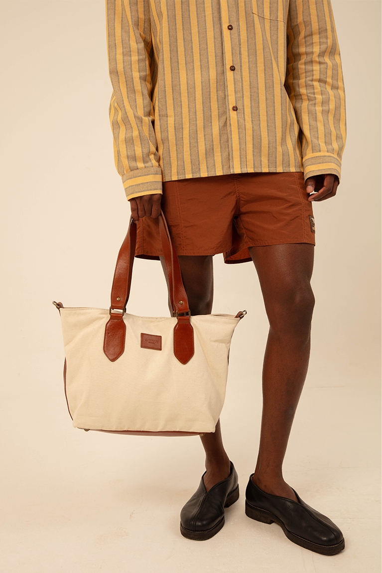 Canvas Satchel Bag