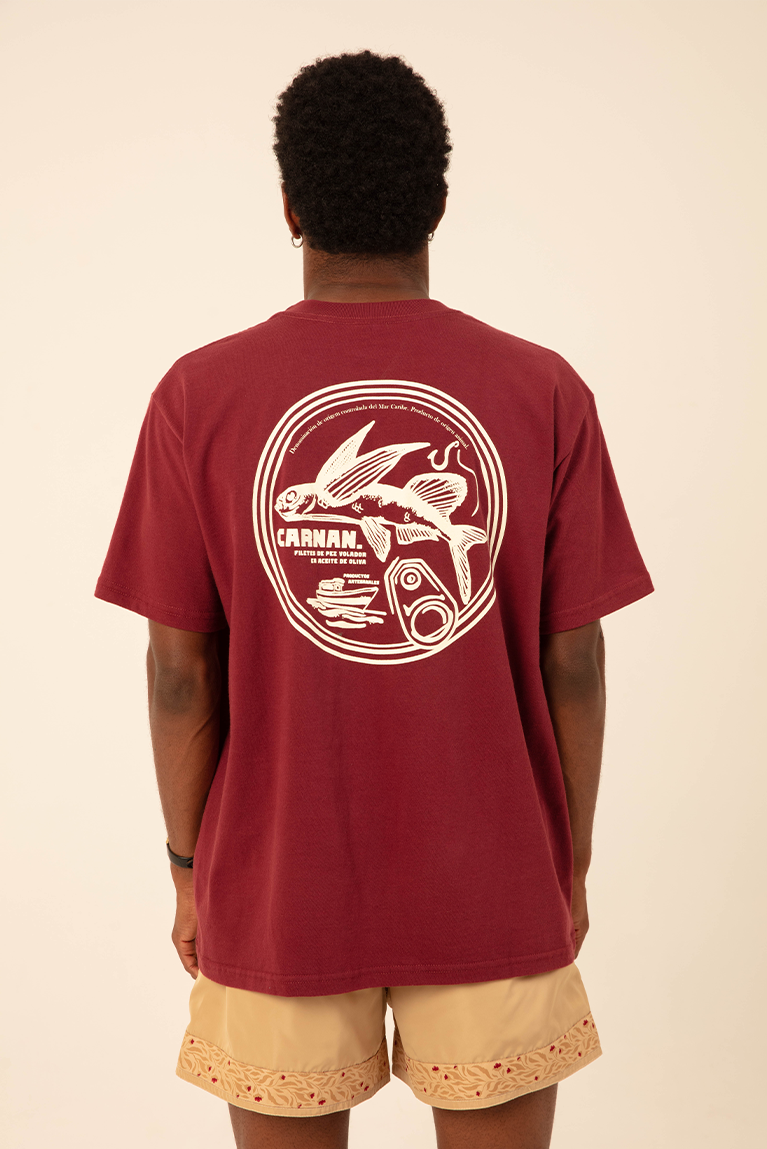 Sardine Classic T-shirt - Burgundy