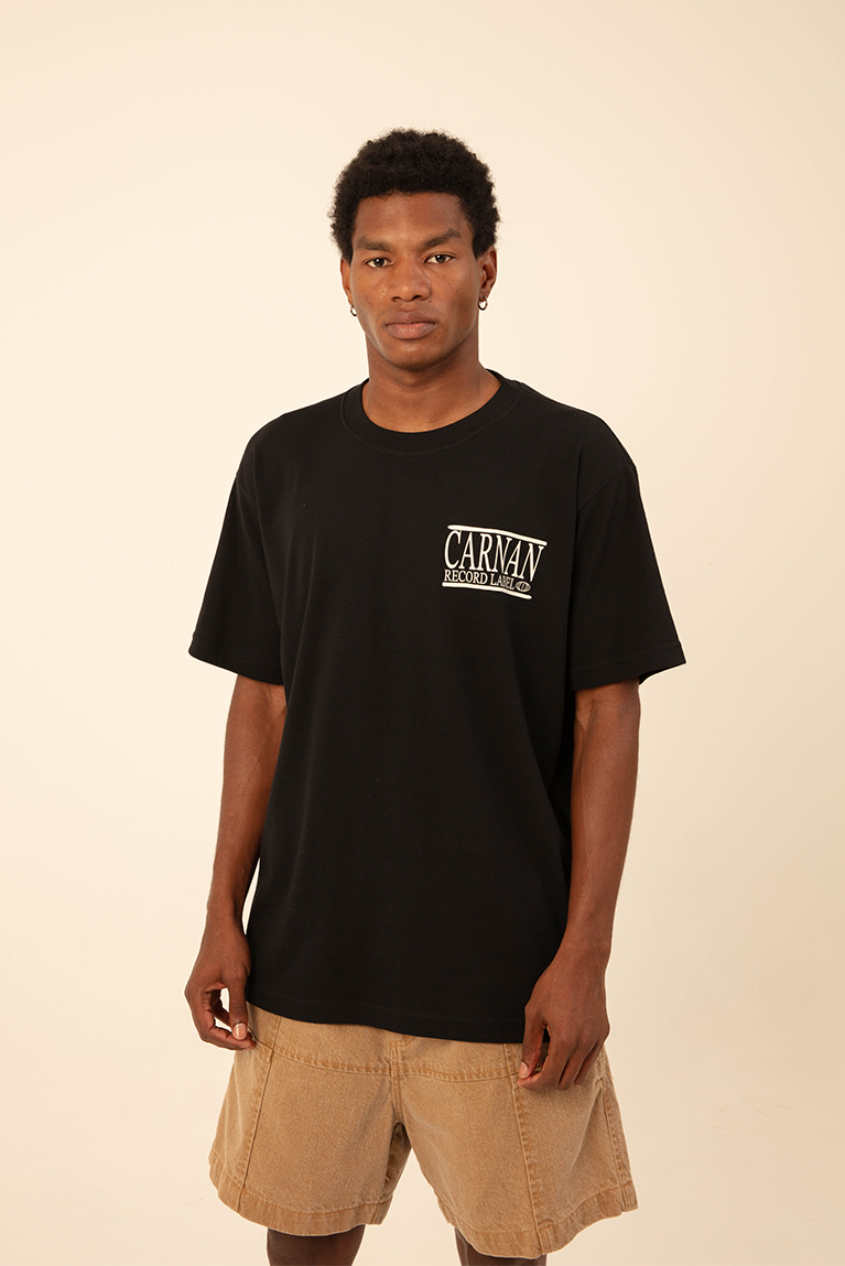 Carnan Records Heavy T-shirt - Black