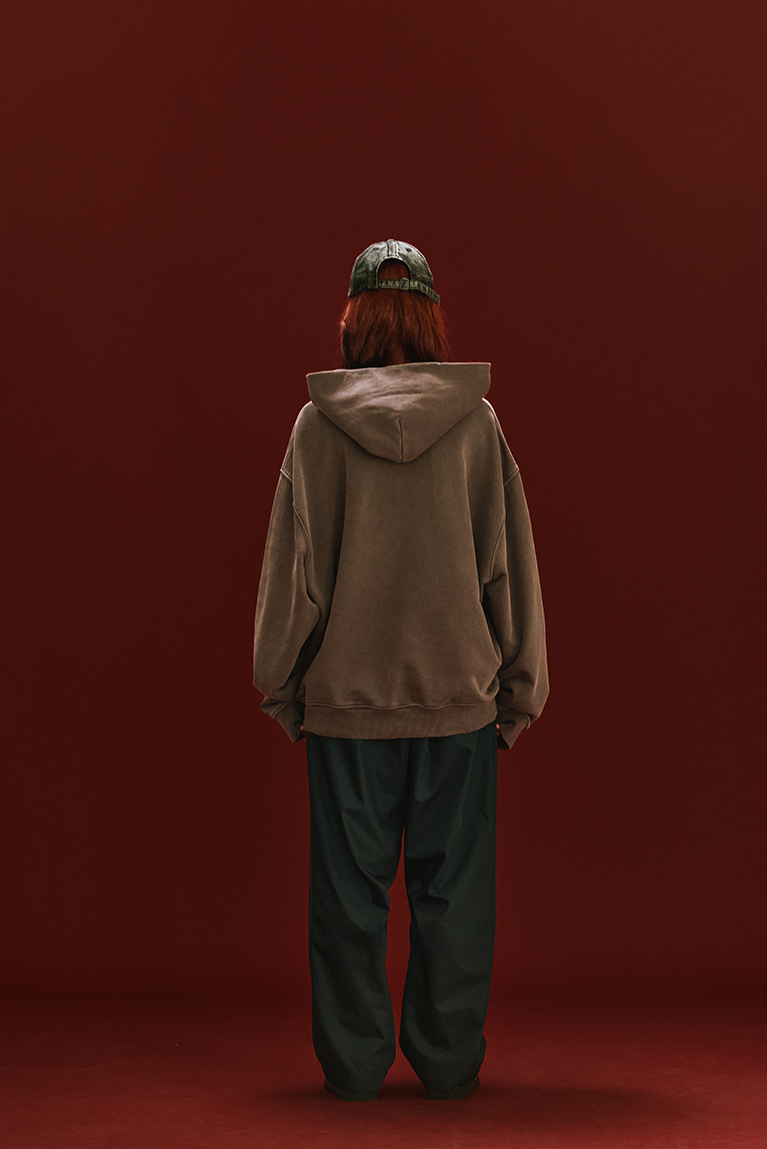 Brown Heavy Hoodie