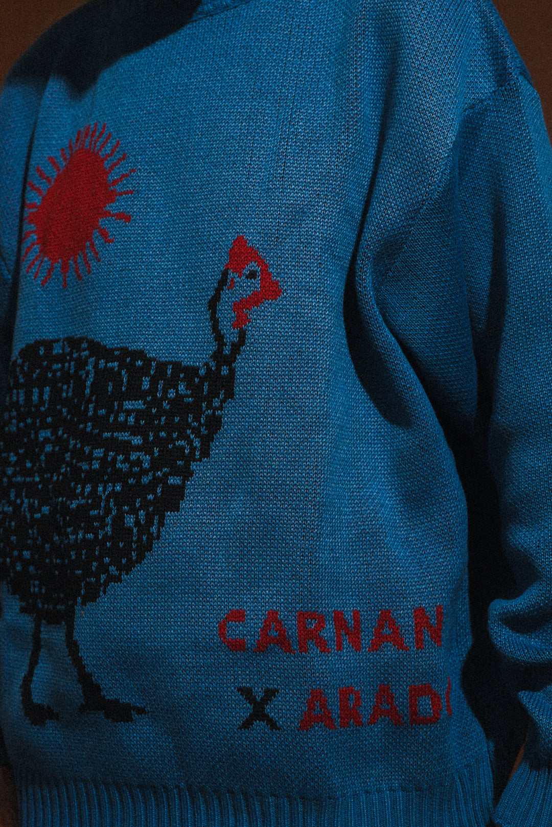 Carnan x Arado Blue Guinea Fowl Knit