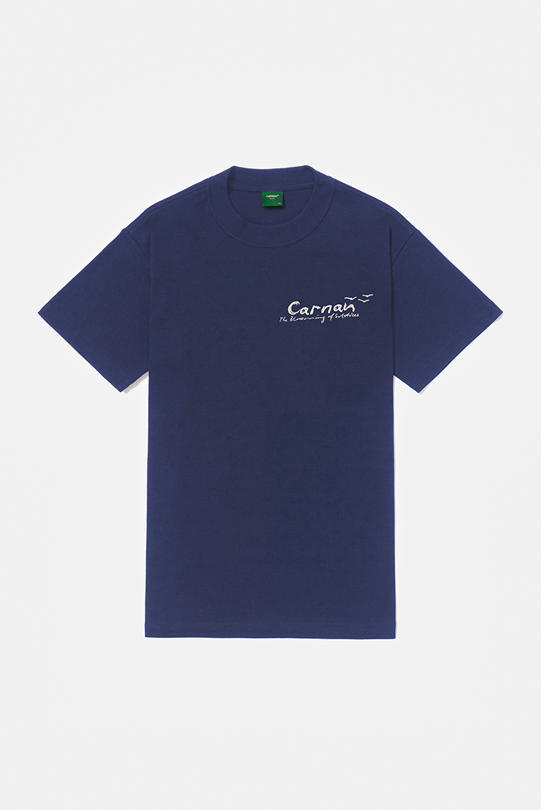 Landscape Heavy T-shirt - Navy