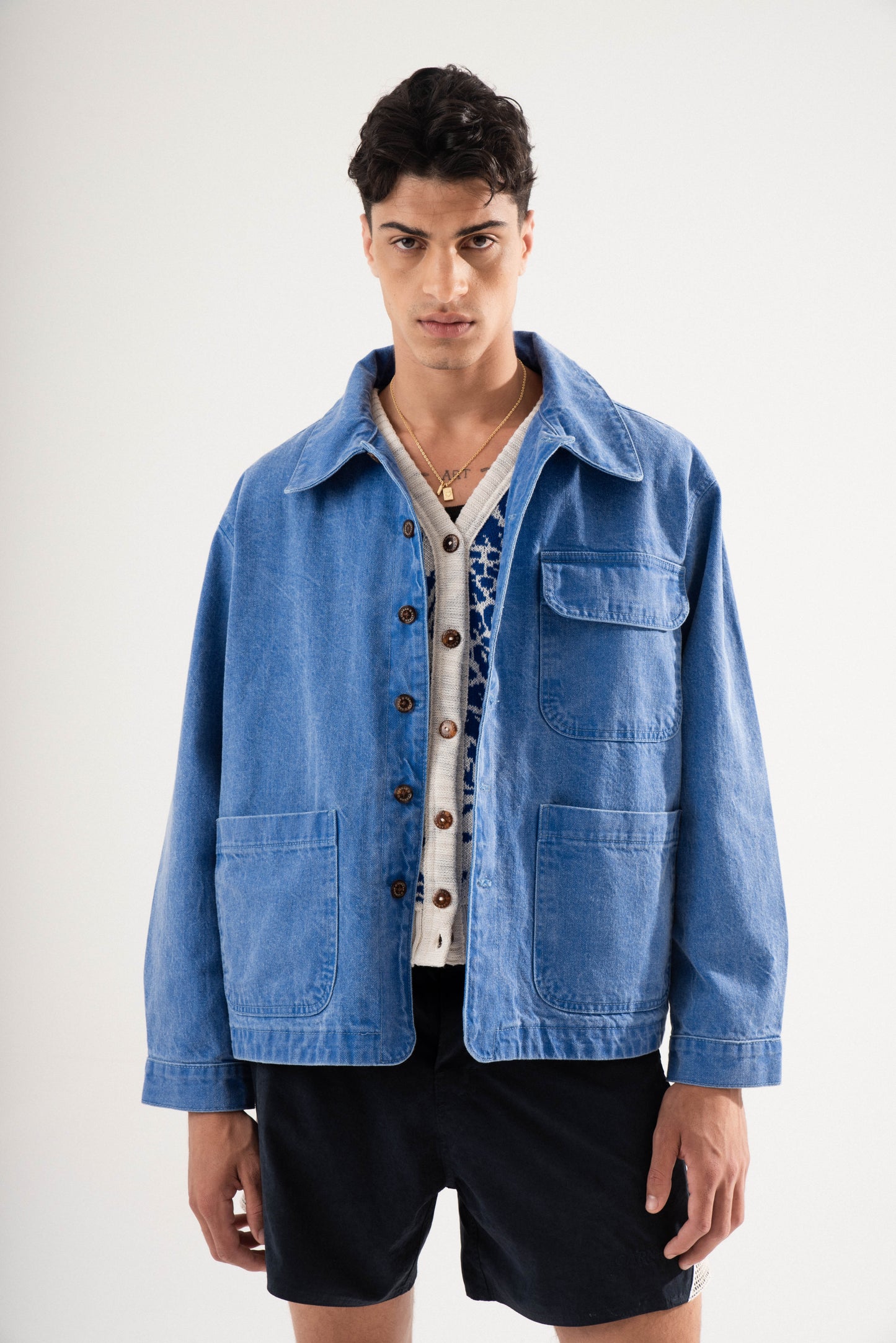 Blue Moleskin Jacket