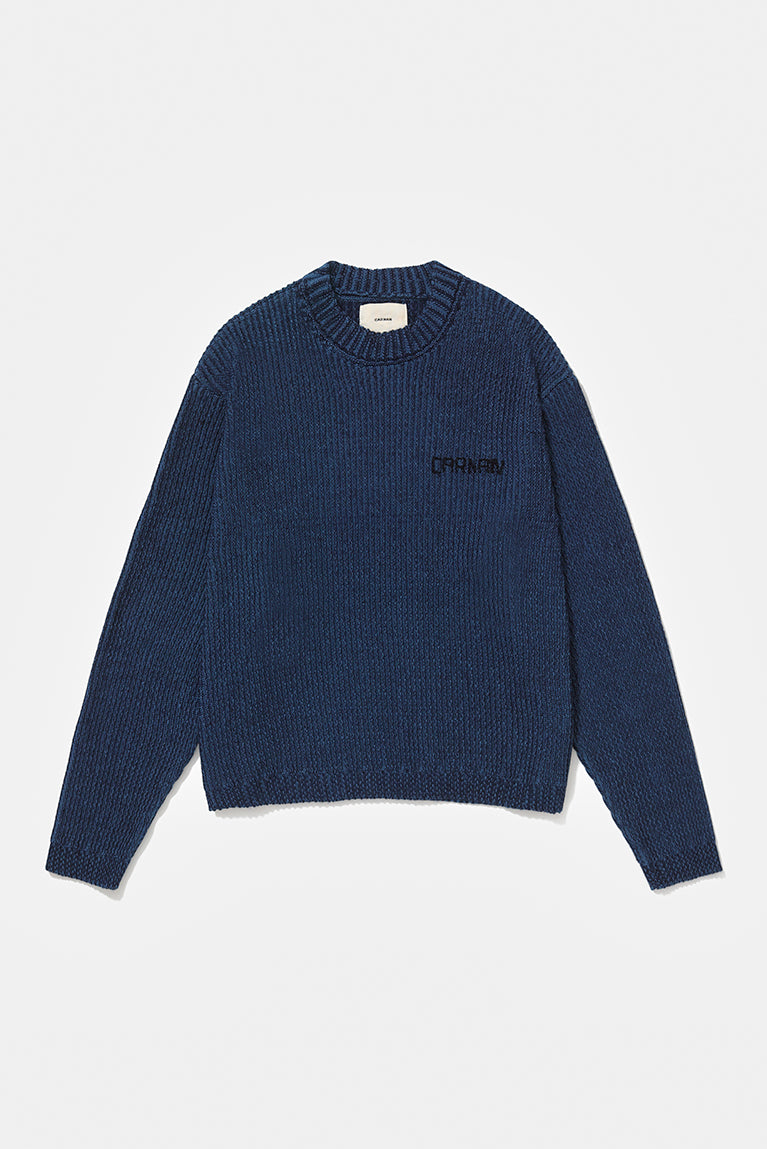 Textured Tricot - Blue