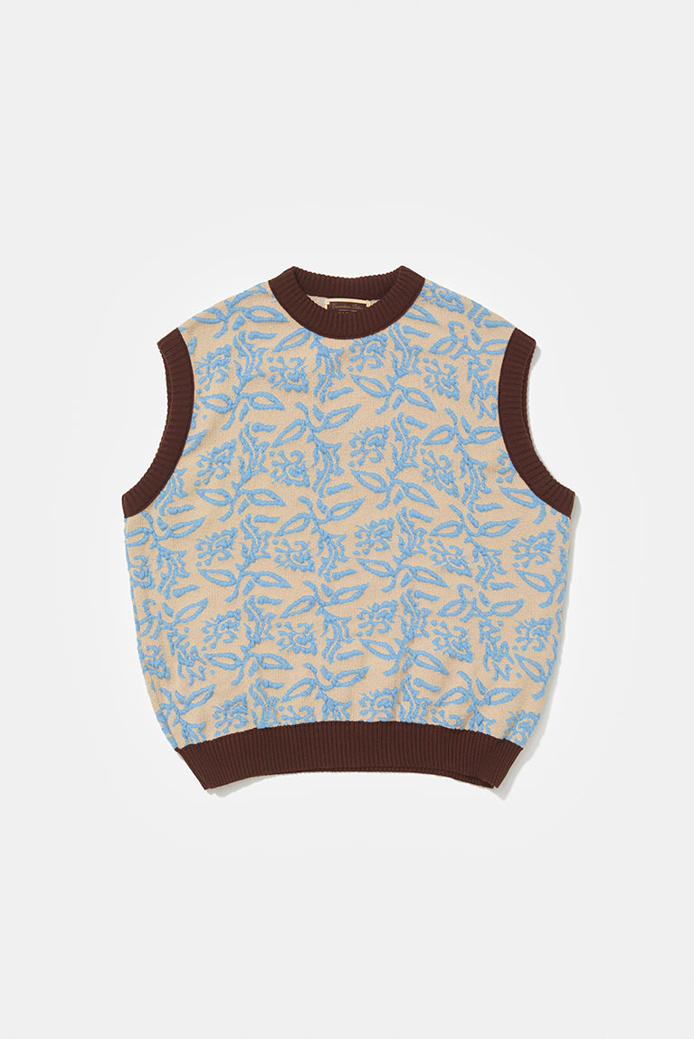 Carnan x CP Tapestry Vest - Cyan