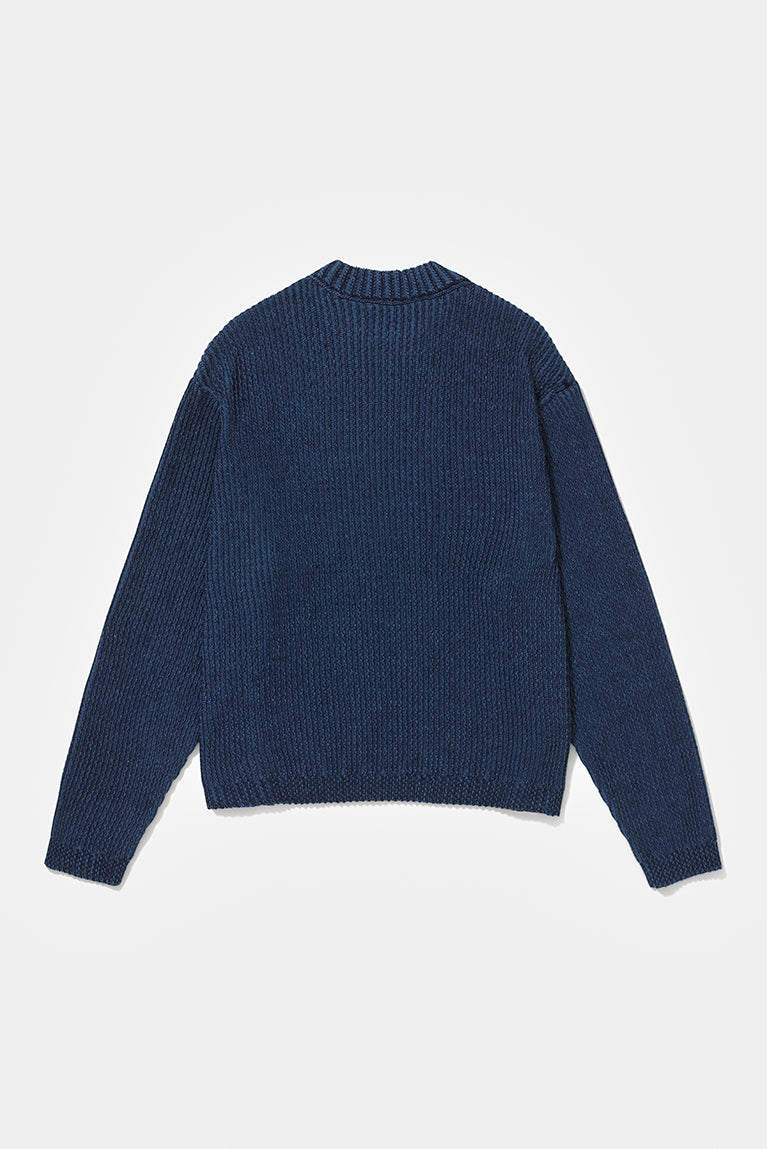 Textured Tricot - Blue