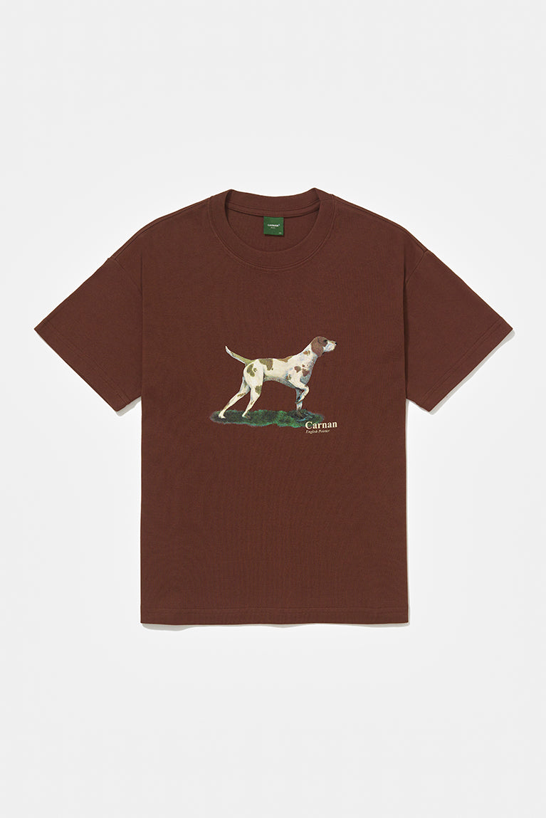 Pointer Boxy T-shirt - Brown