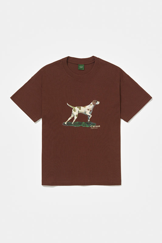 Pointer Boxy T-shirt - Brown