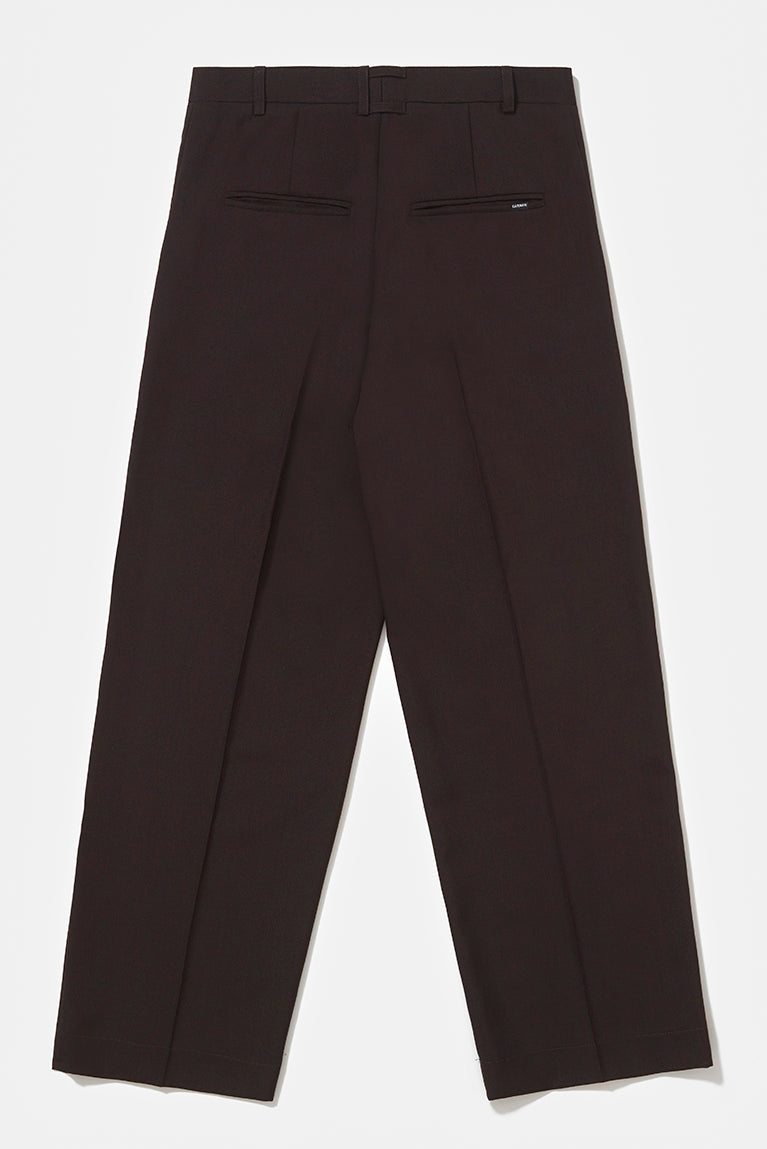 Carnan x CP Brown Pleated Pants