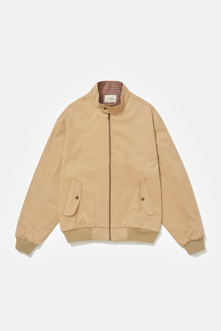 Beige Harrington Jacket