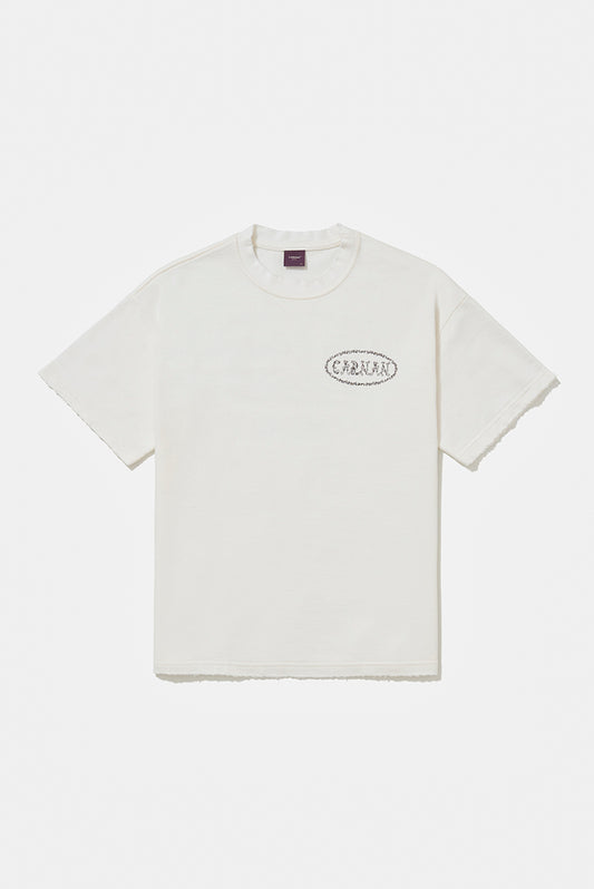 Worn Out Premium Boxy T-shirt - Off