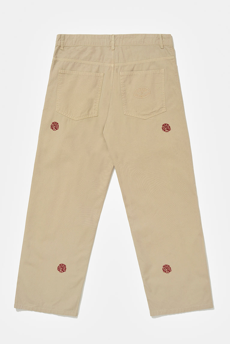 Carnan x CP Embroided Twill Pants