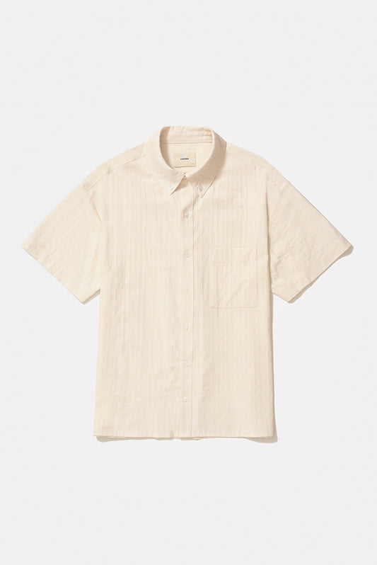 Jacquard White Shirt