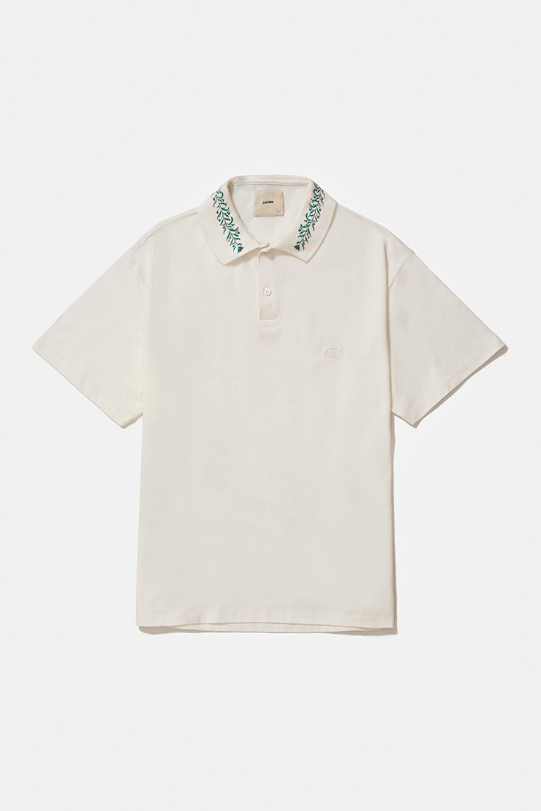 Flower Piquet Polo