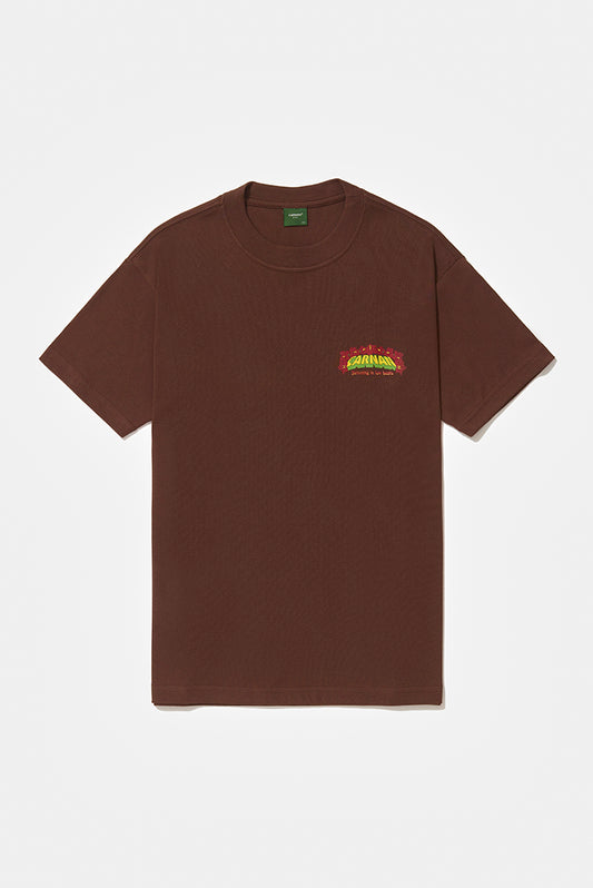 Tropical Heavy T-shirt - Brown