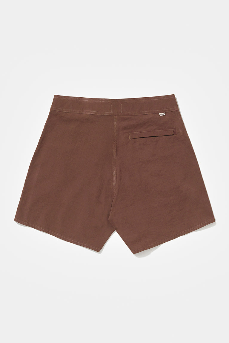 Brown Pelleted Boardshort