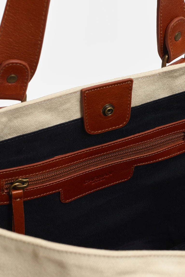 Canvas Satchel Bag