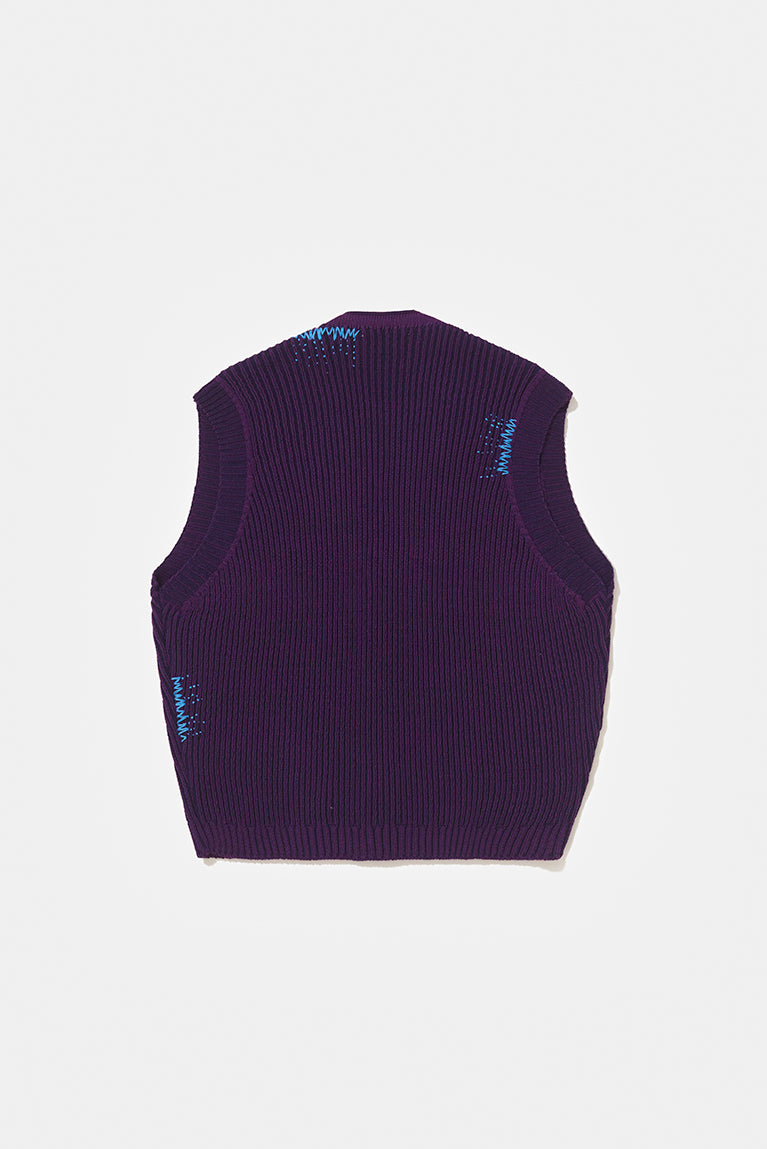 Purple Tricot Vest