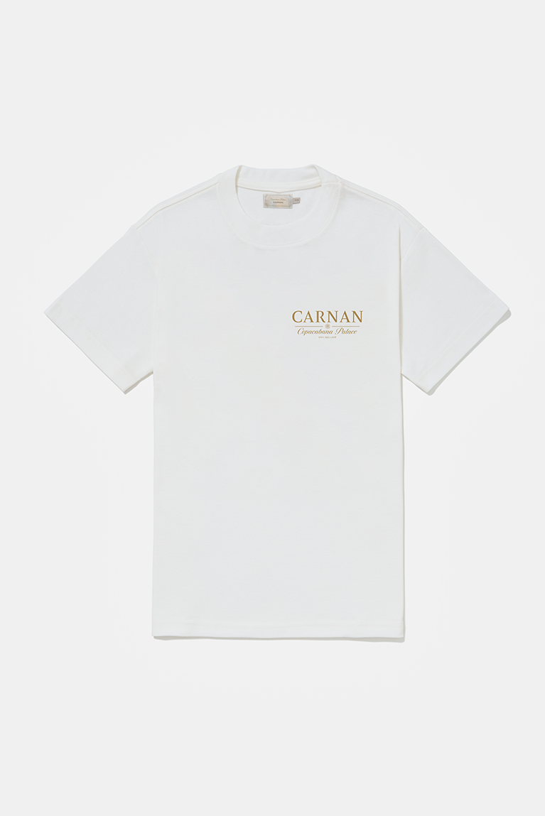 Carnan x CP Copacana Palace Heavy T-shirt - Off