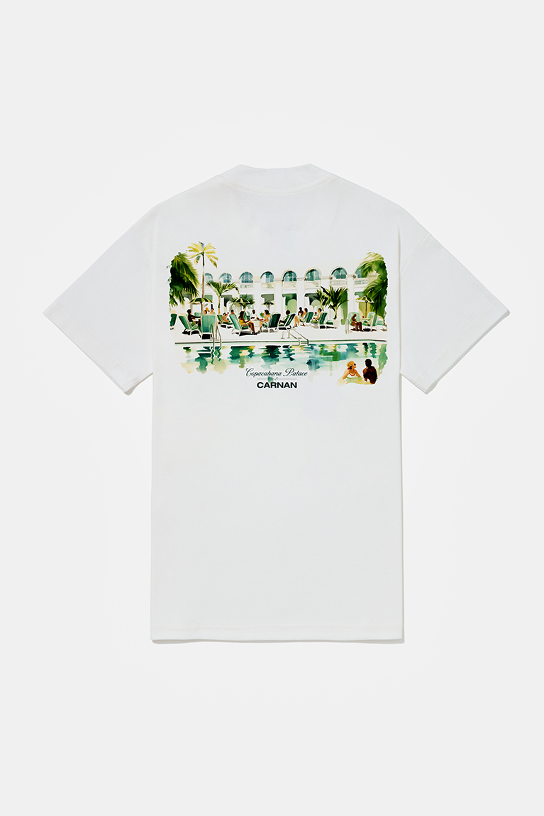 Carnan x CP Pool Heavy T-shirt - Off